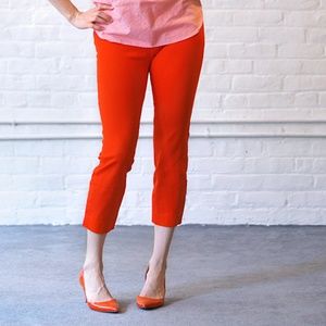 JCrew Coral Cafe Capri